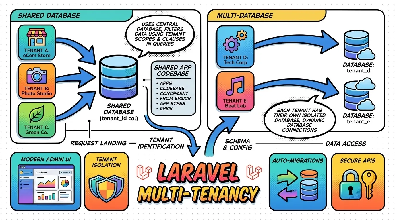 Tenant isolation architecture diagram