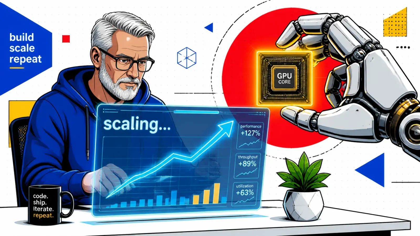 Smart auto-scaling triggers for an AI inference fleet